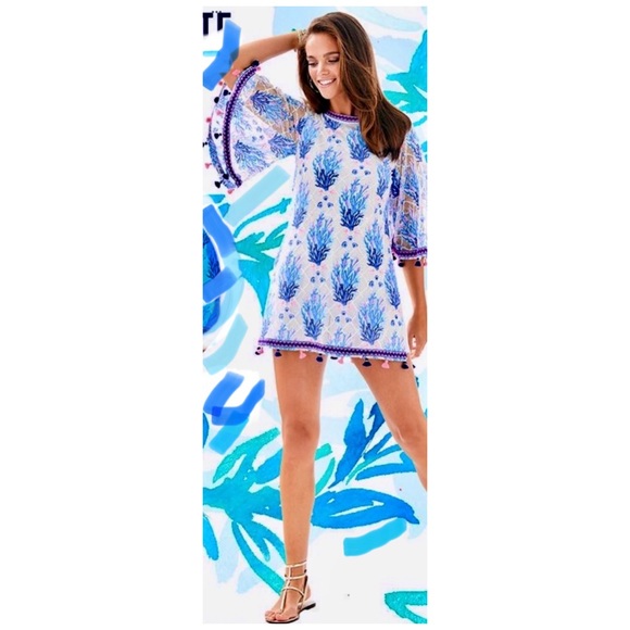 Lilly Pulitzer NWT Jackelin Romper Seaspray Off Shore Gorgeous Size 00,0 - Picture 4 of 13